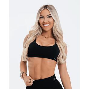 NEXUS SPORTS NUTRITION TWIST CROP BLACK
