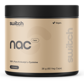 SWITCH NUTRITION ESSENTIALS NAC (N-ACETYL L-CYSTEINE) CAPS 60 CAPS