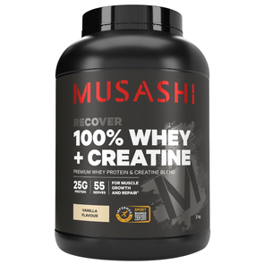 MUSASHI WHEY + CREATINE POWDER 900G