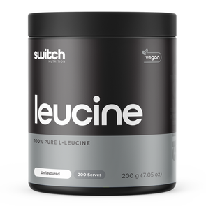 SWITCH NUTRITION ESSENTIALS L-LEUCINE 200 SERVES