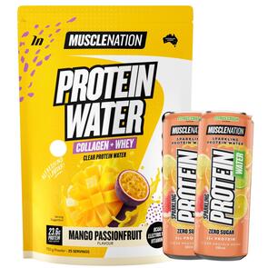 MUSCLE NATION PROTEIN WATER 750G 