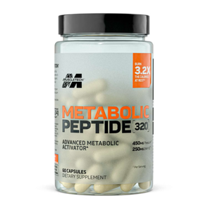 MUSCLETECH PEPTIDE 320 CAFFEINE-FREE METABOLISM FORMULA 60 CAPS