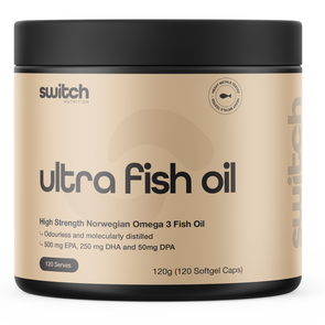 SWITCH NUTRITION ULTRA FISH OIL CAPS 120 CAPS