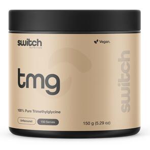 SWITCH NUTRITION 100% PURE TMG (TRIMETHYGLYCINE) POWDER 150G
