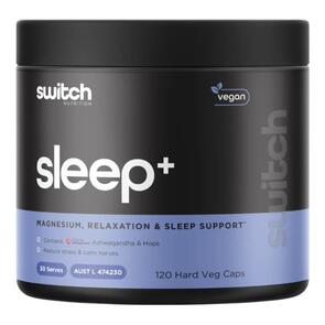 SWITCH NUTRITION SLEEP+ CAPSULES 120 CAPS