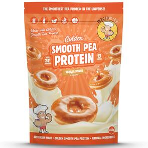 MACRO MIKE GOLDEN SMOOTH PEA PROTEIN 455 G
