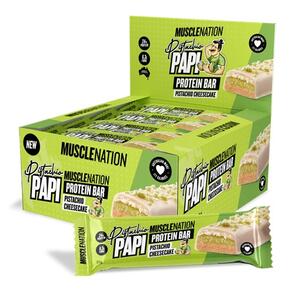 MUSCLE NATION CHEESECAKE PROTEIN BAR 12 BARS