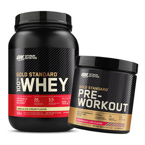 GOLD STANDARD WHEY & PRE WORKOUT COMBO