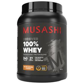 MUSASHI 100% WHEY 900G