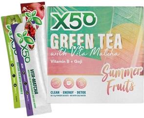 X50 GREEN TEA VITA MATCHA SUMMER FRUITS MIX 60 SERVES