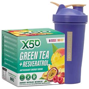 X50 GREEN TEA + RESVERATROL