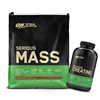 OPTIMUM NUTRITION SERIOUS MASS CREATINE CAPS COMBO