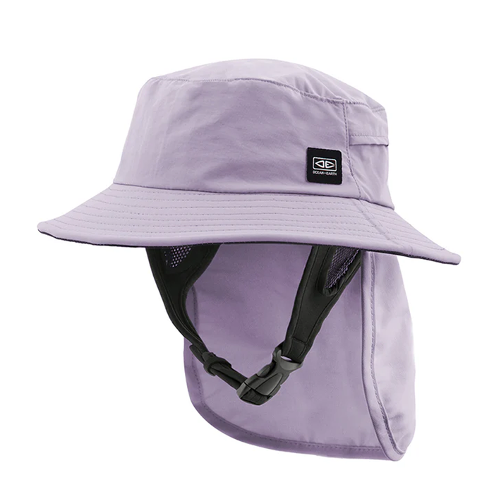 O&E Indo Stiff Peak Surf Hat - Pale Lilac