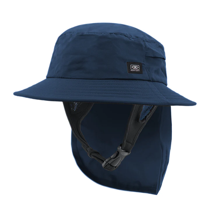OCEAN & EARTH Indo Stiff Peak Surf Hat - Navy