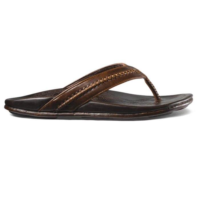 OLUKAI Mea Ola Men's Jandals - Dark Java Dark Java