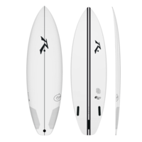 Torq TEC Rusty SD Surfboard, White