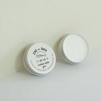 Zinc or Swim MARBLE WHITE ZINC